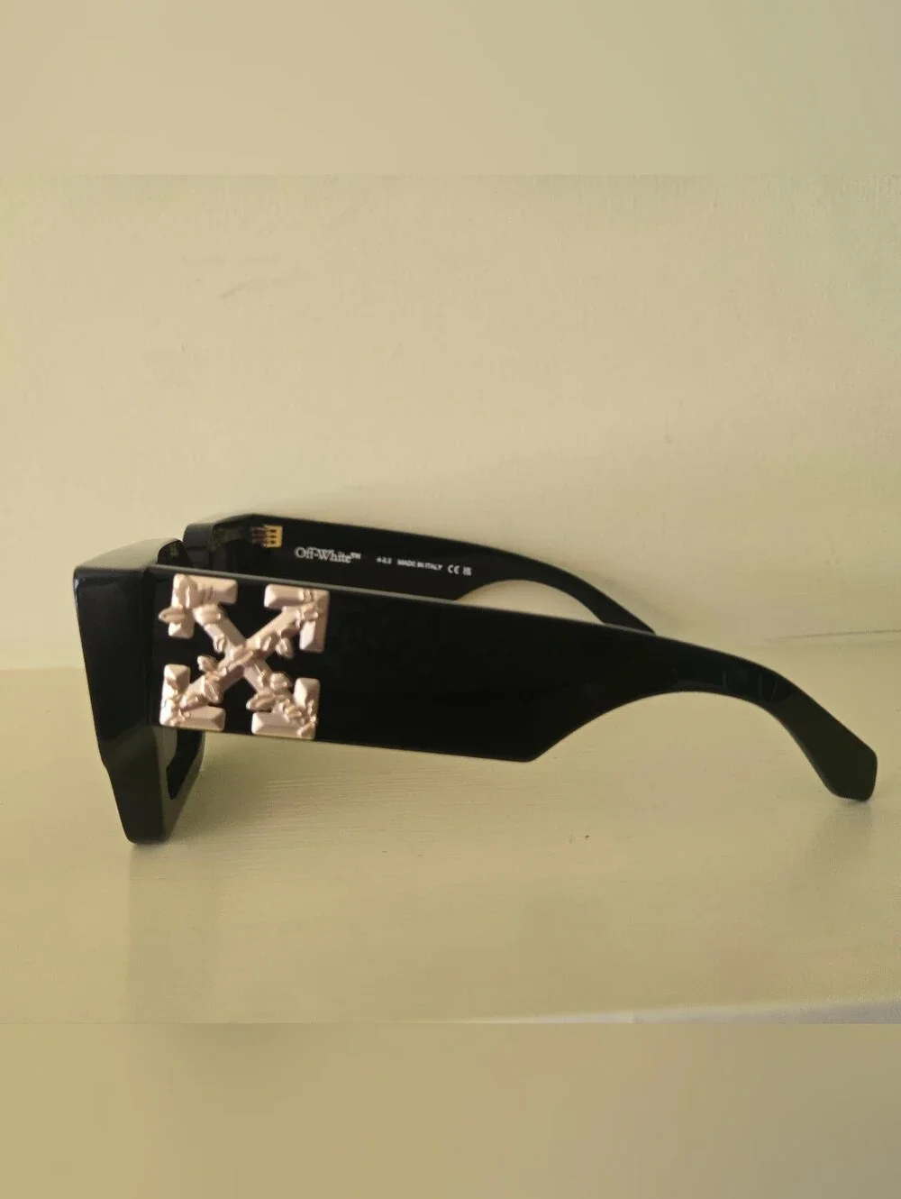 Off-White Black Oversized Square Sunglasses Catalina OERI003 55-20-145